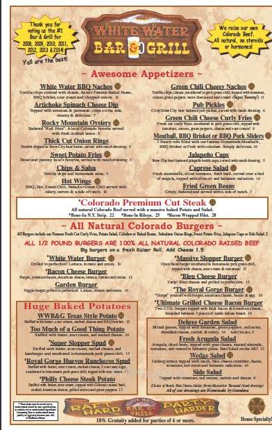 White Water Bar & Grill - Canon City, CO