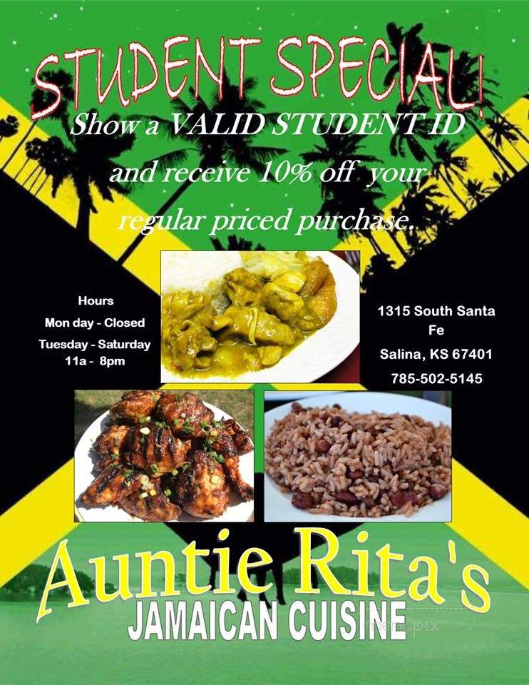 Auntie Rita's Jamaican Cuisine - Salina, KS