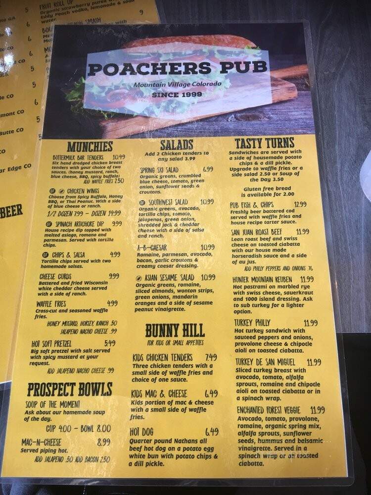 Poachers Pub - Mountain Village, CO