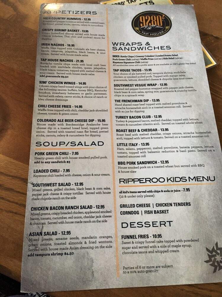 9280 Tap House - Keystone, CO