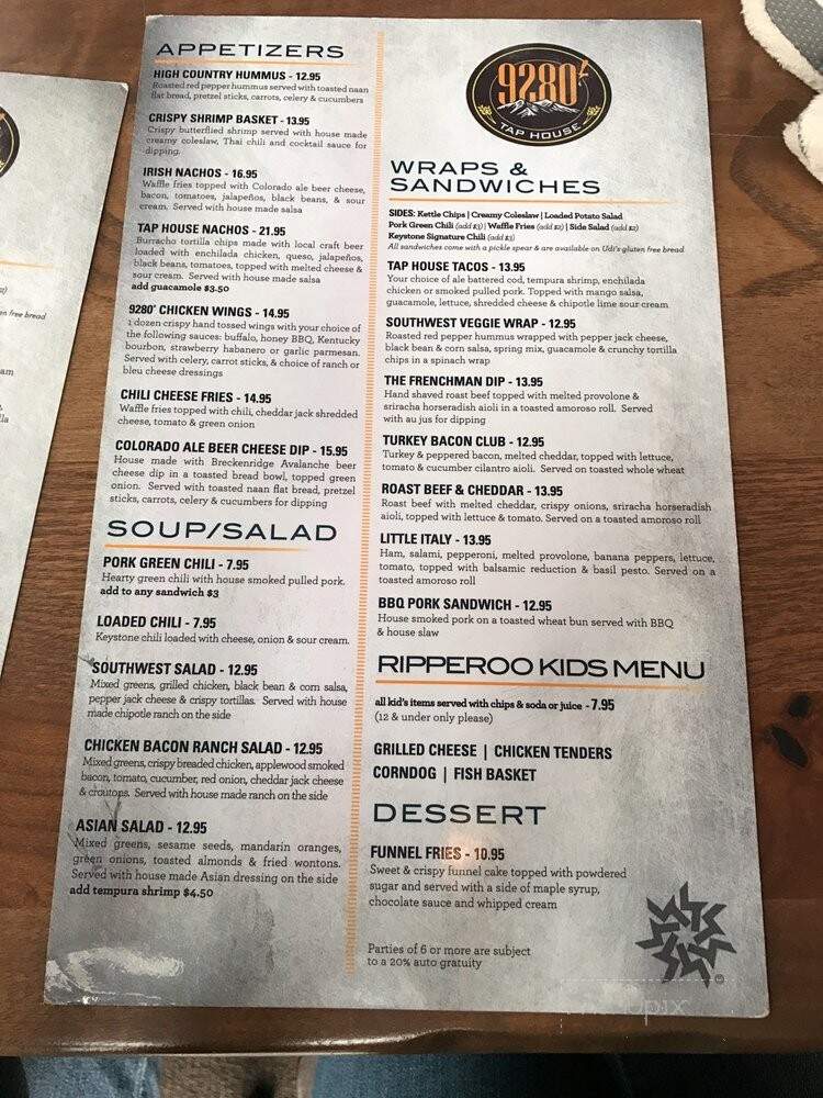 9280 Tap House - Keystone, CO