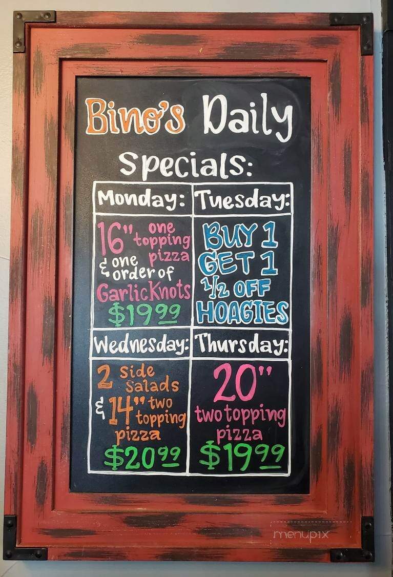 Bino's Pizza - Kiowa, CO