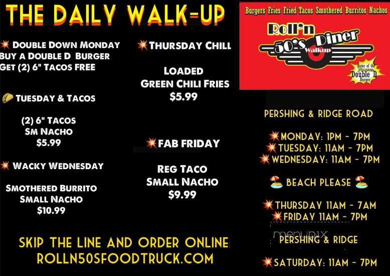 Rolln 50s Walk-up Diner - Cheyenne, WY