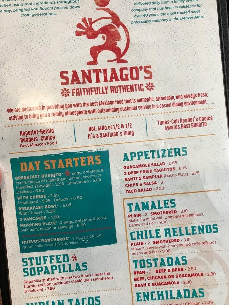 Santiago's Mexican Resturante - Castle Rock, CO