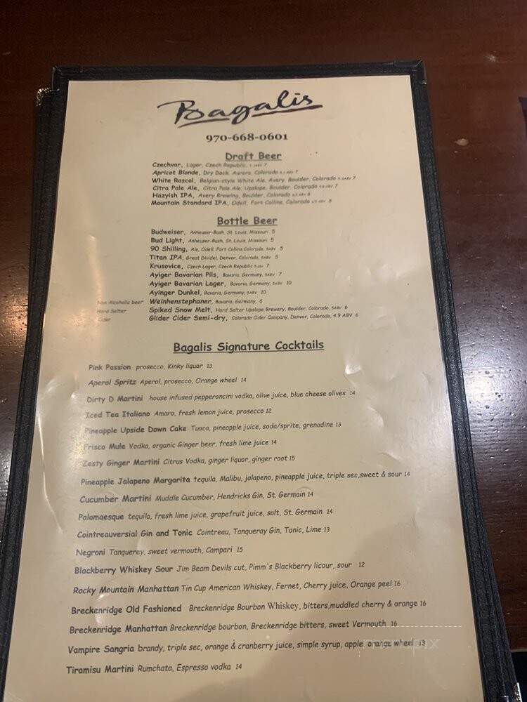 Bagali's - Frisco, CO