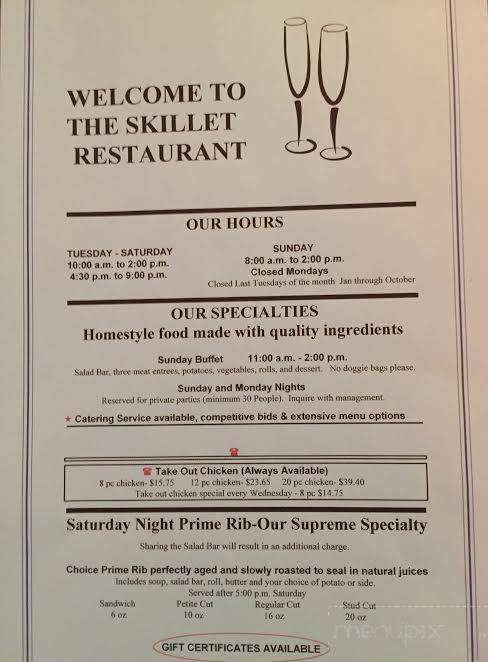Skillet Restaurant - Holyoke, CO